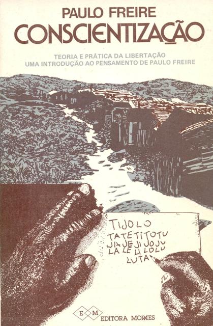 Capa do livro de Paulo Freire - Conscientiza��o
